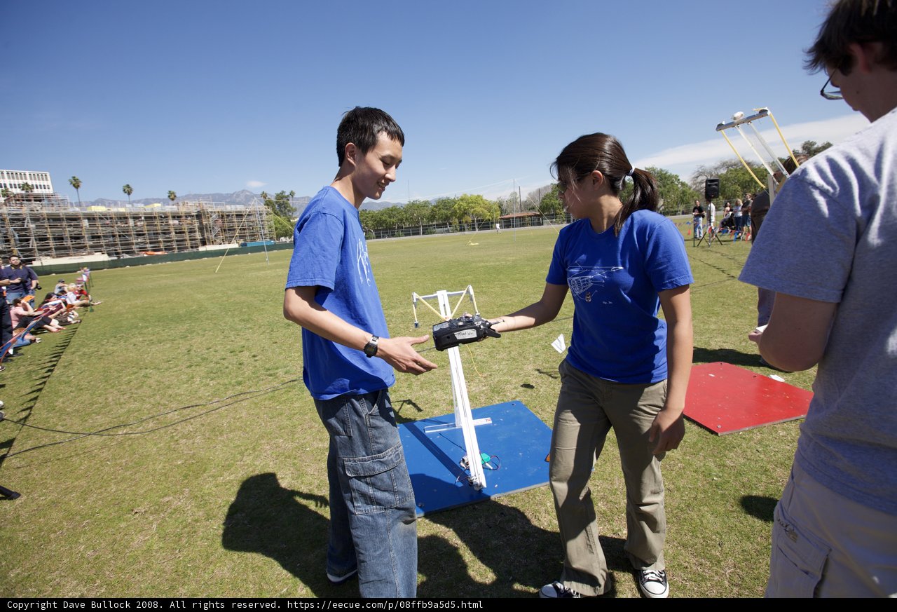 Outdoor Fun at Caltech Engineering Competition