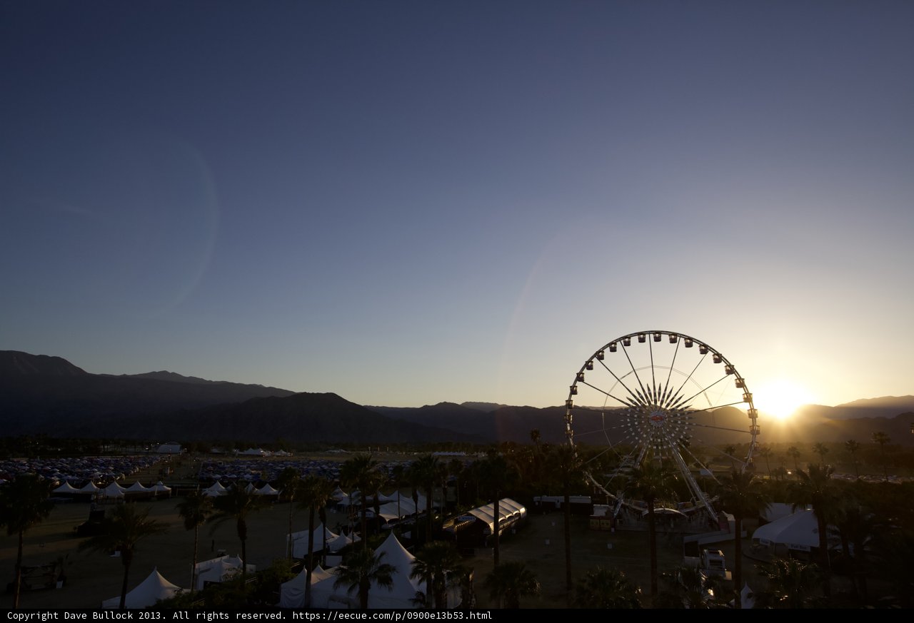 Sunset at the Ferris Wheel