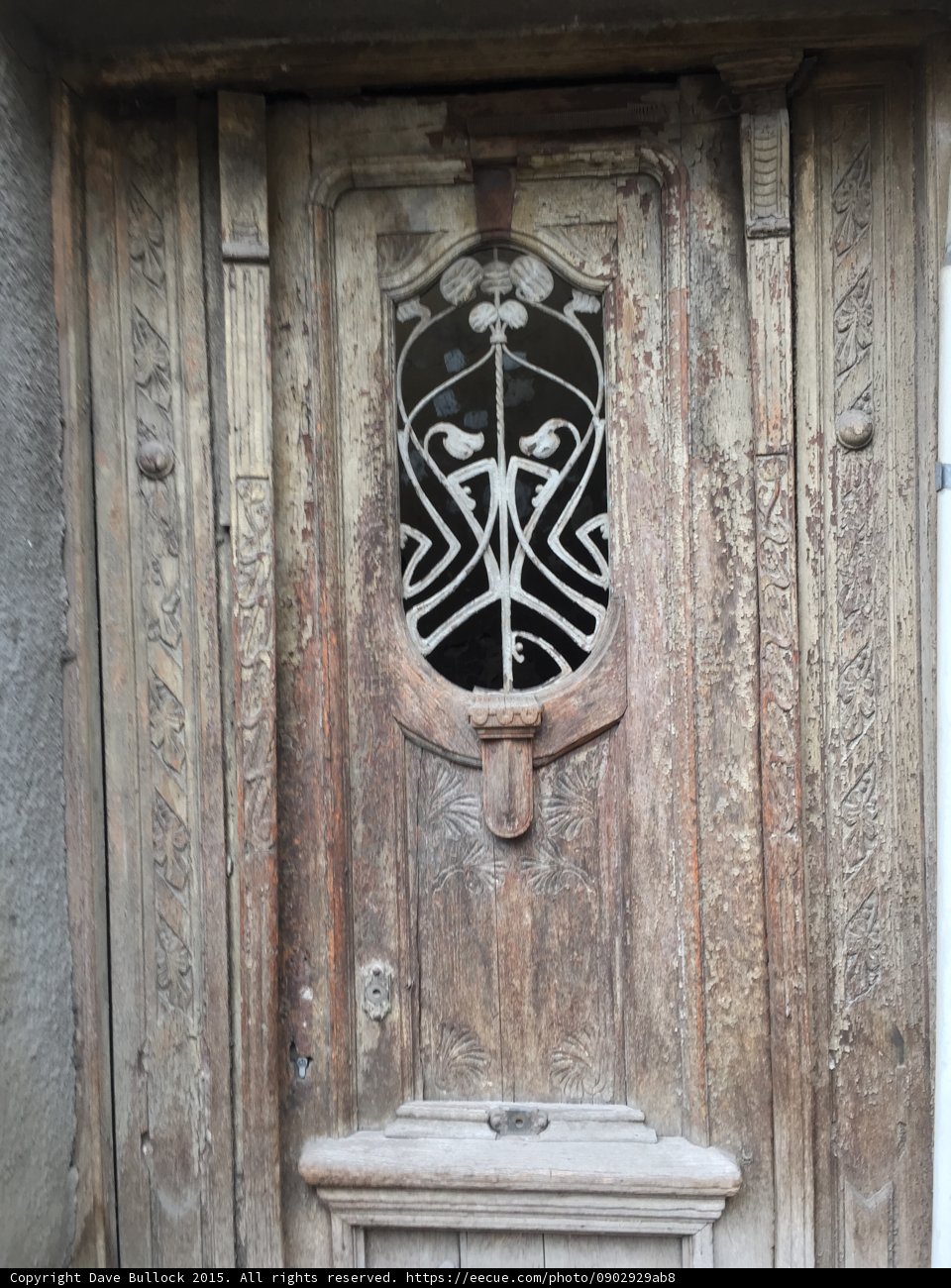 Tbilisi Art Nouveau Door Detail