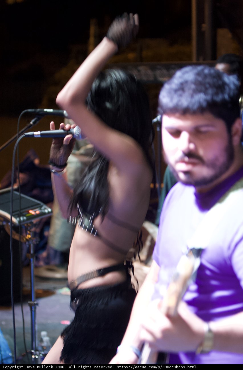 Purple Shirt Performer