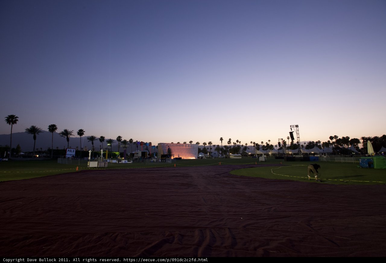 Captivating Coachella Crowd Captivated by Giant Screen