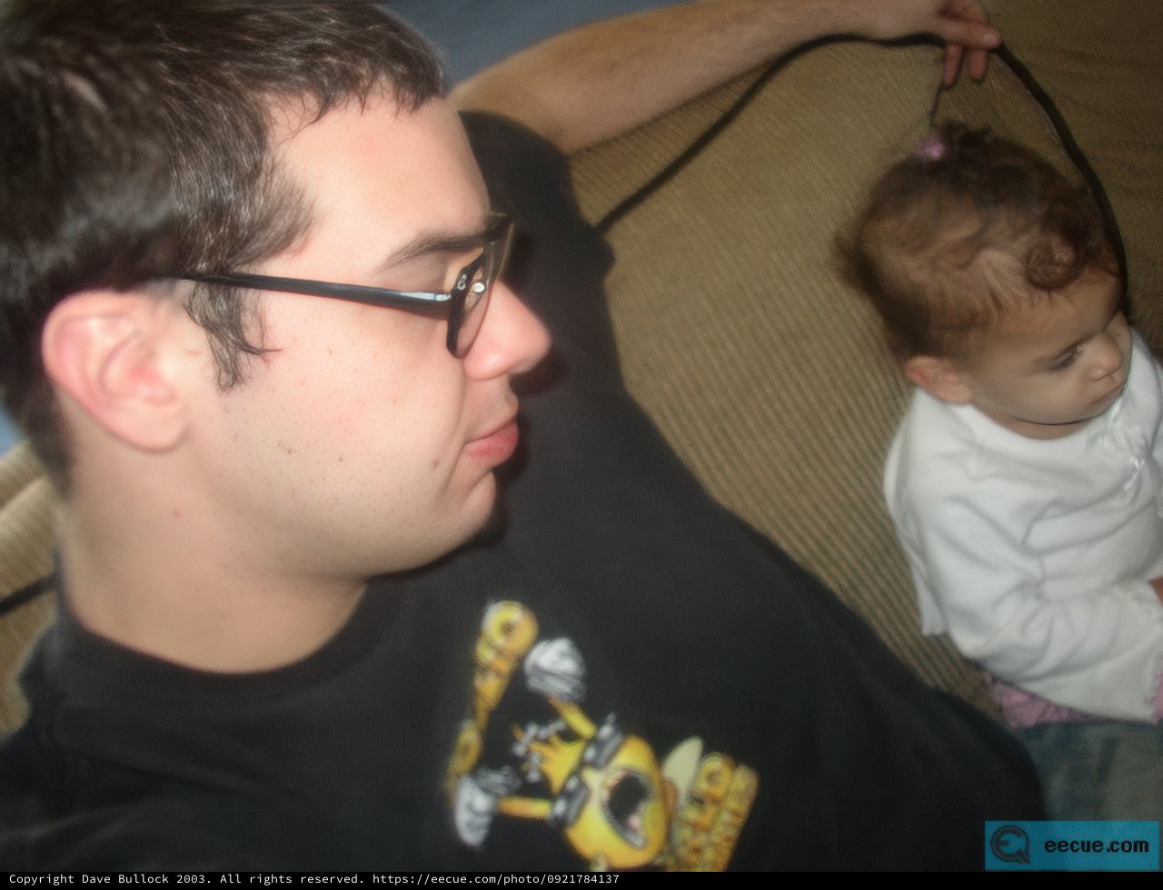 Portrait of Dave B wearing glasses