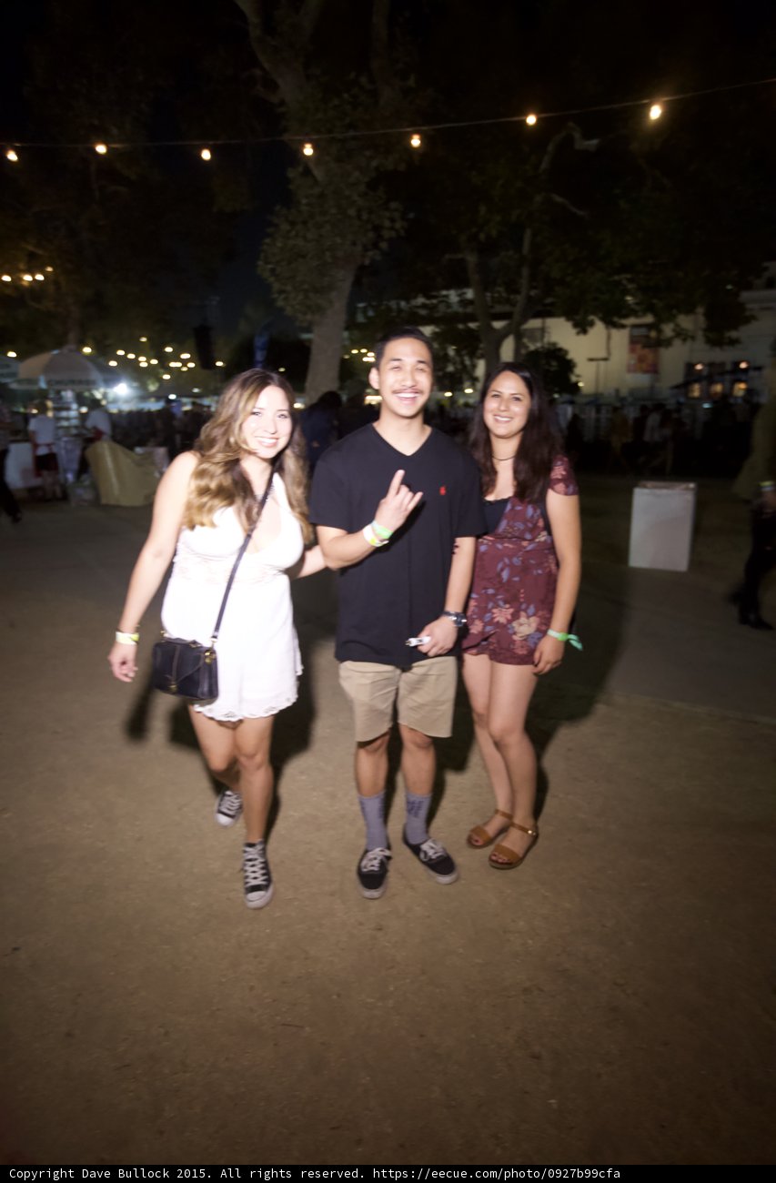 Three Friends at FYF Fest