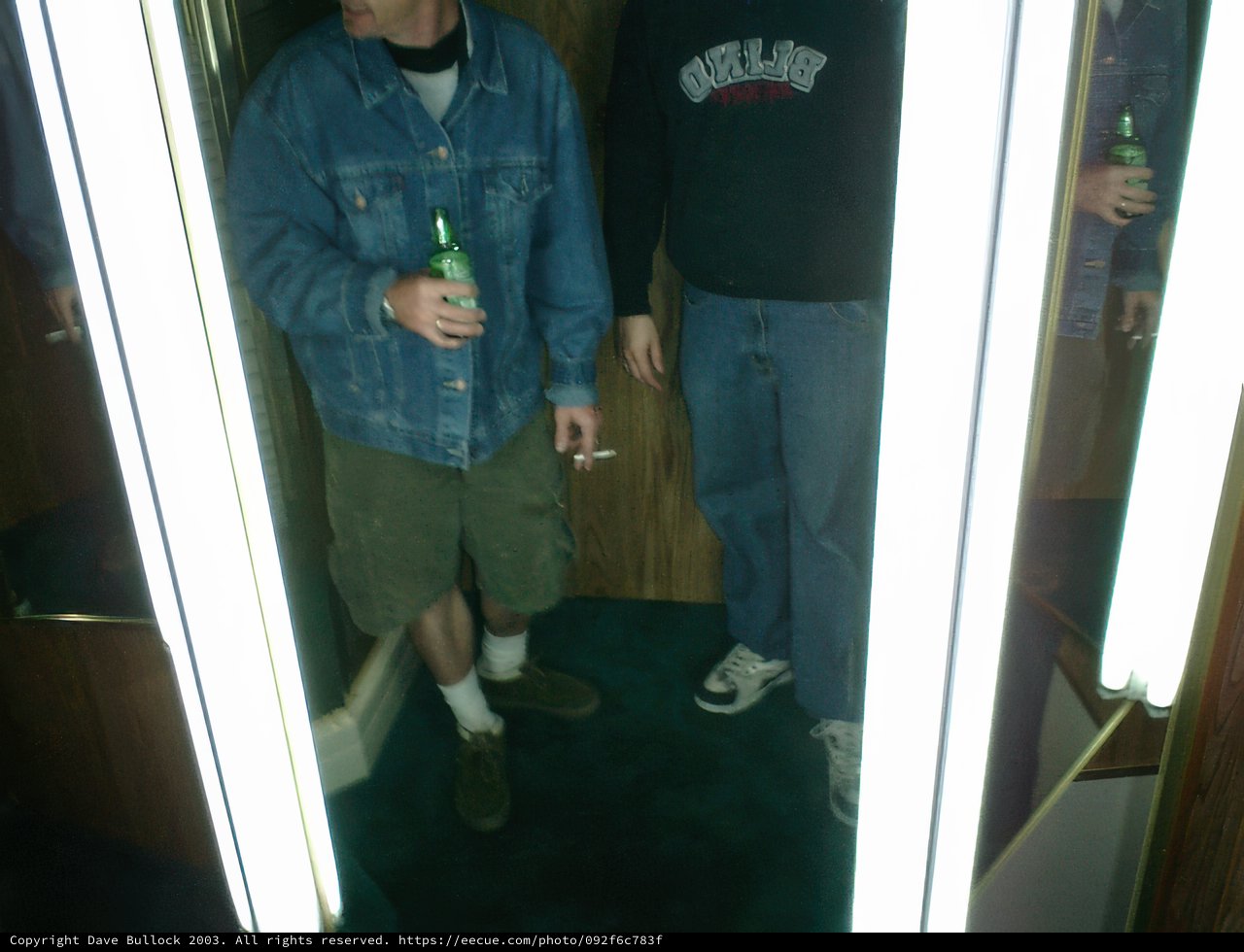 Reflections of Two Men