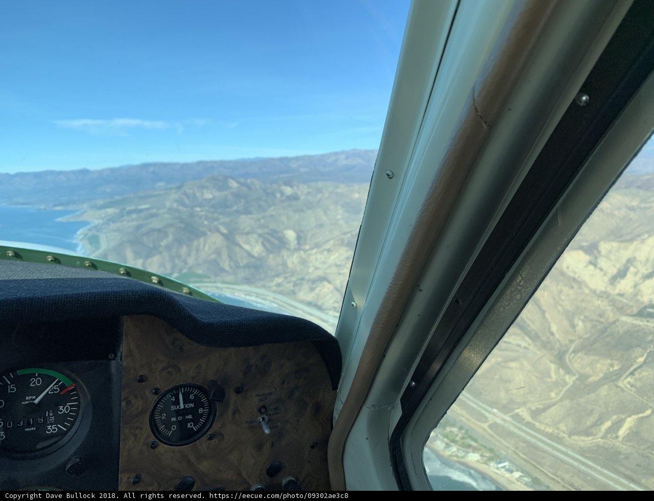 Flying Above the Majestic Mountains
