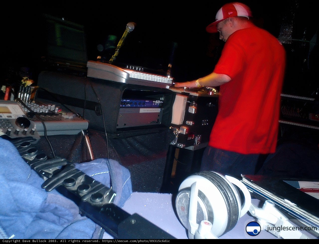 DJ in Red Shirt