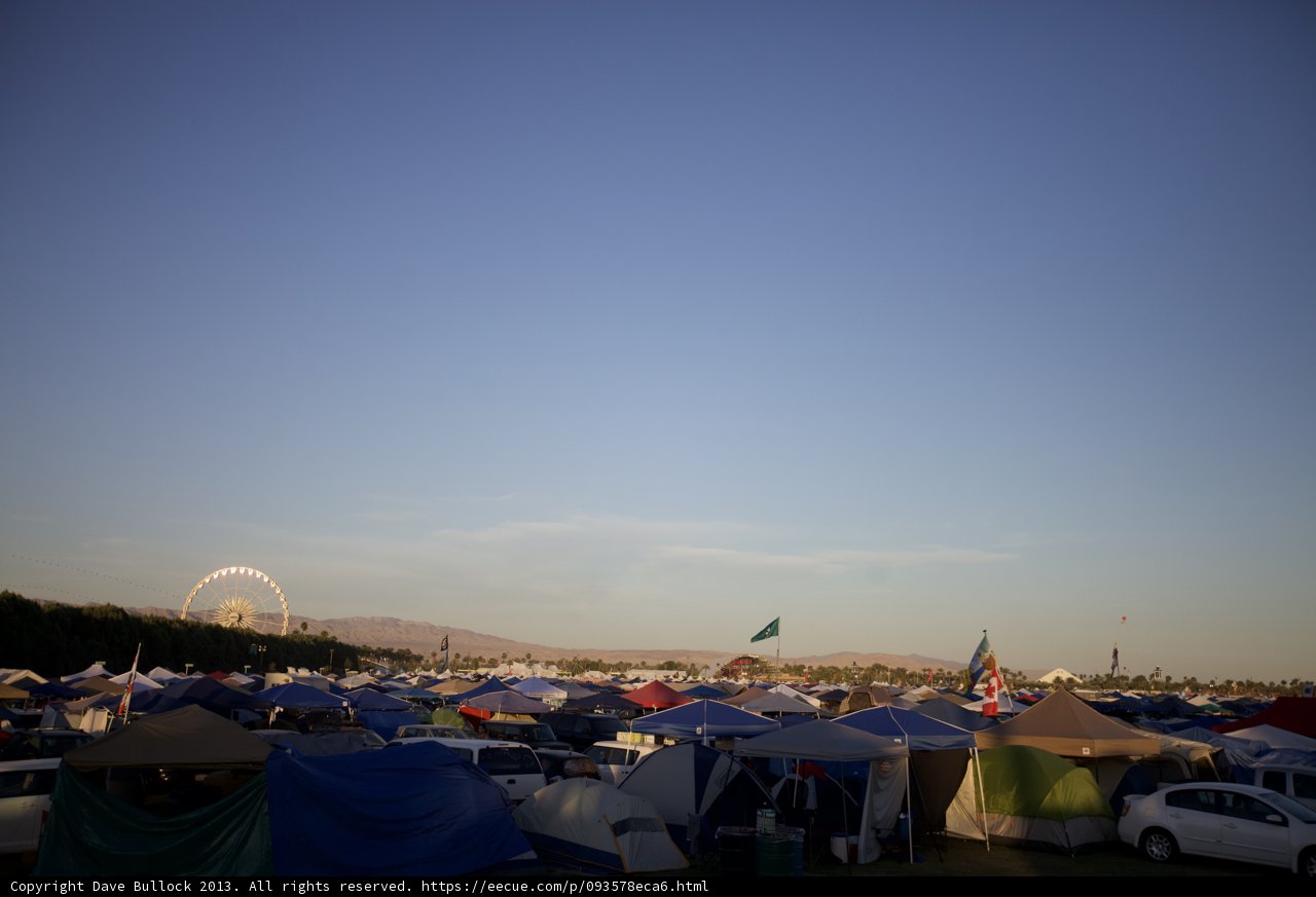 Camping under the Desert Sky