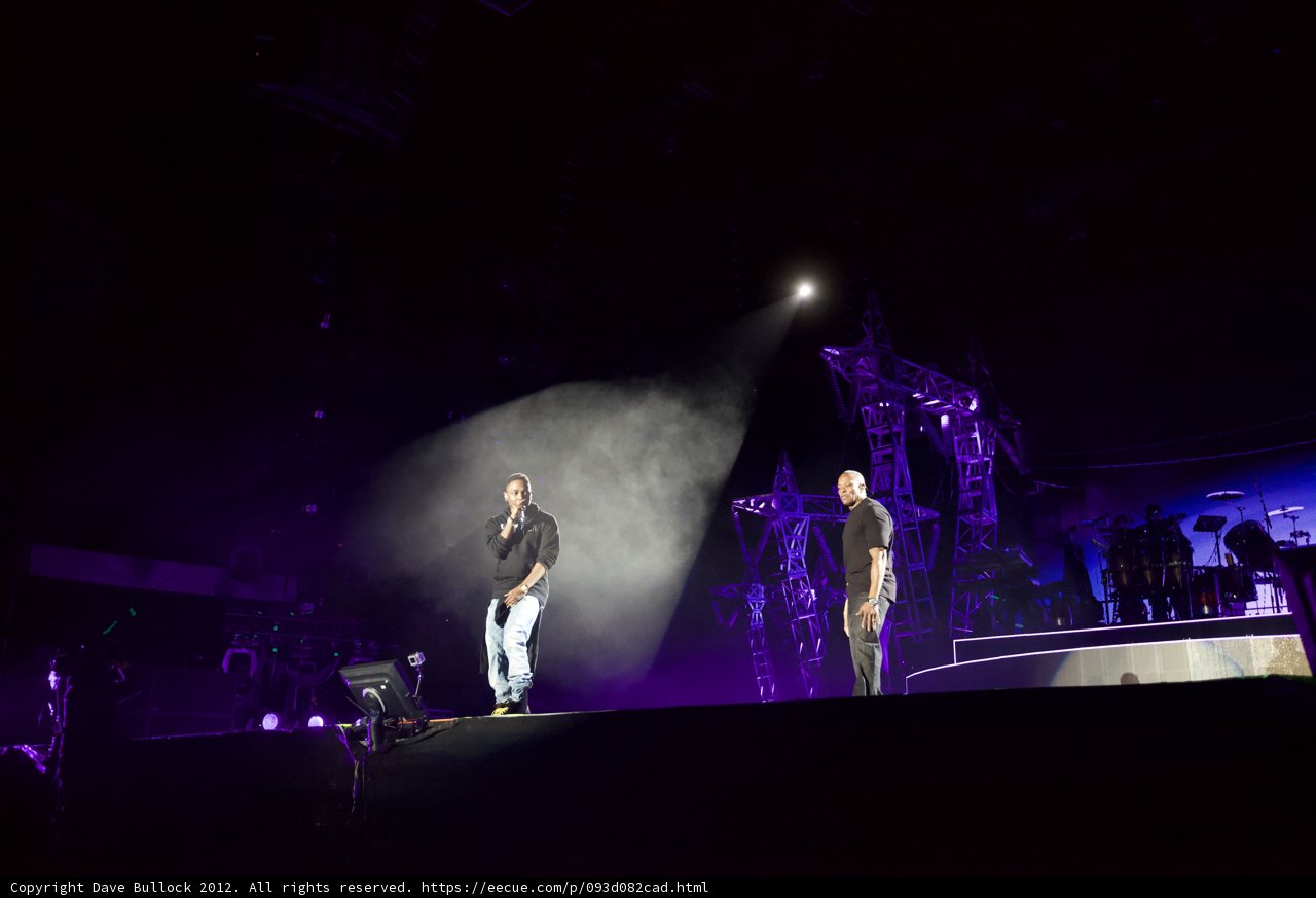 Dr. Dre and Kendrick Lamar Light Up Coachella Stage