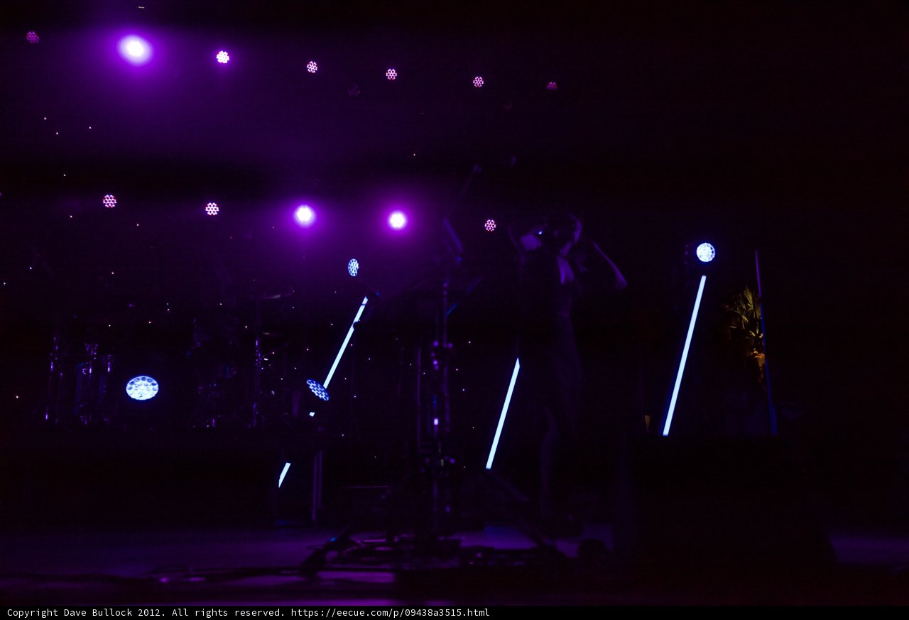 Purple Spotlight Performance