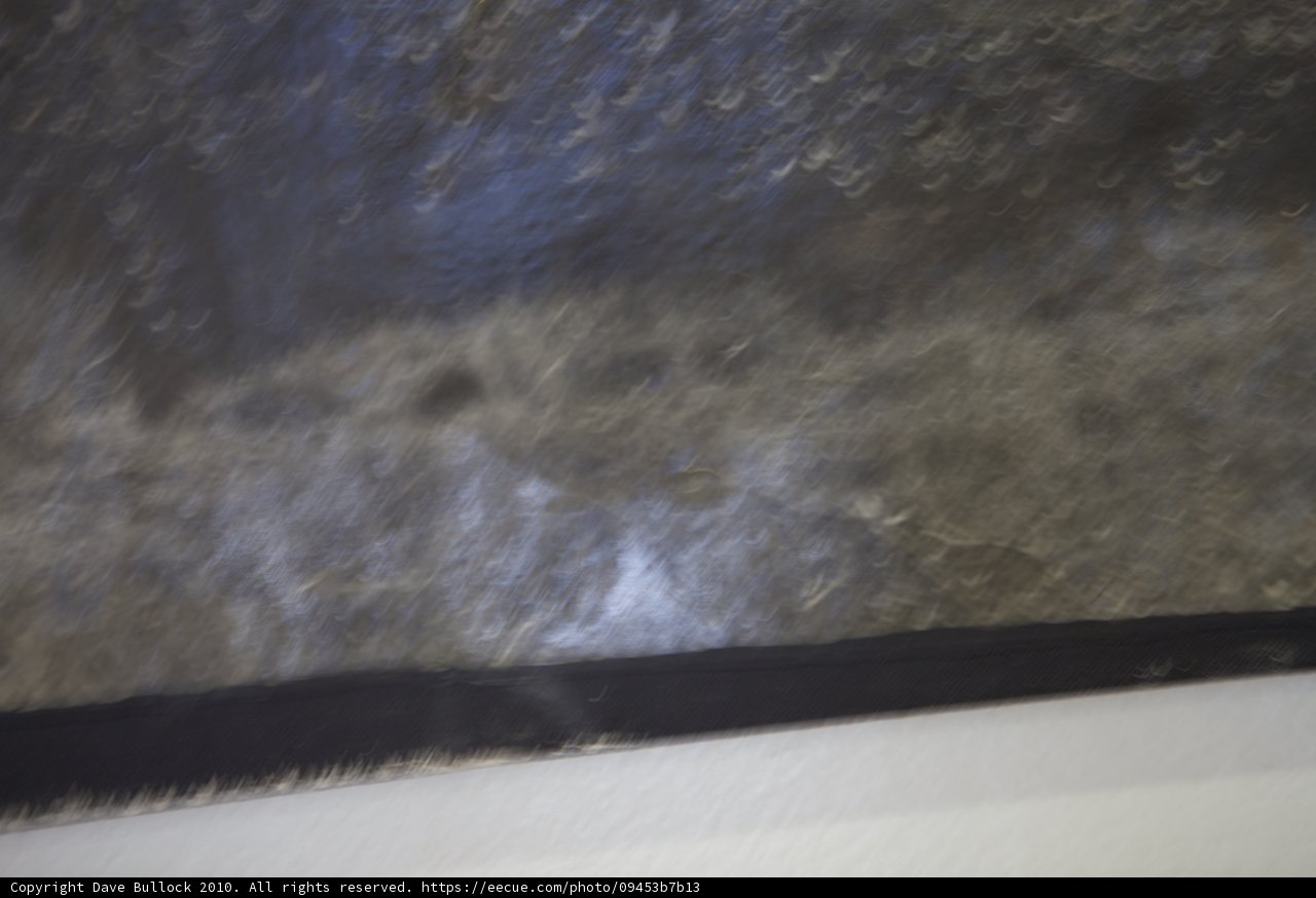 Slate Rock with a Mysterious Black Line