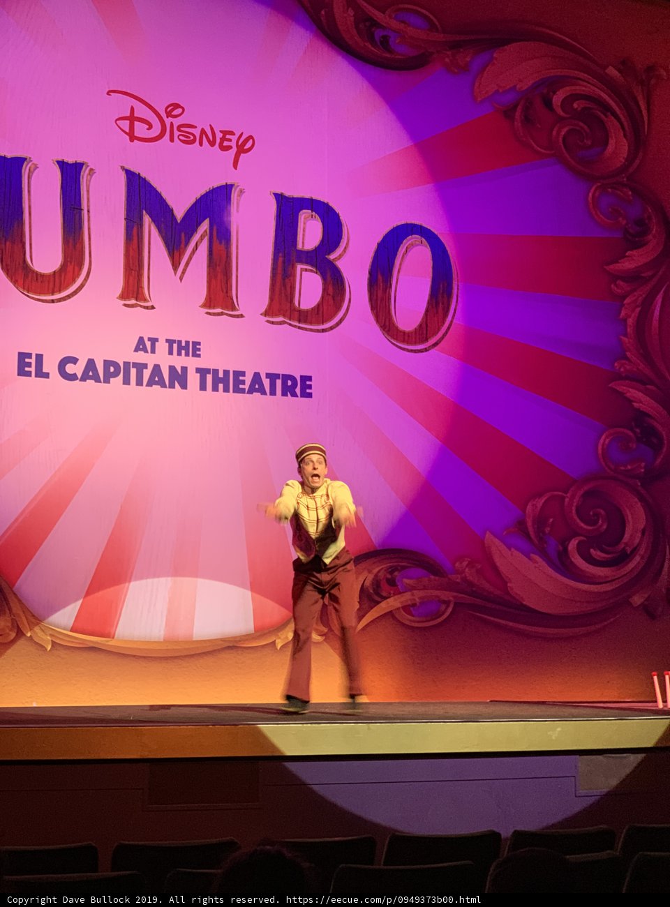 Jumbo Solo Performance at El Captain Theatre
