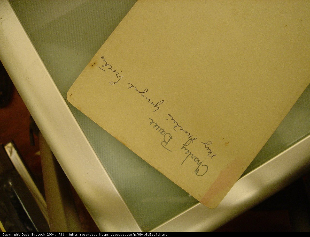 Handwritten Document