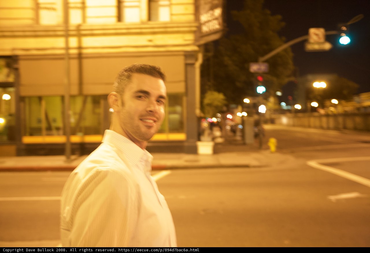 Nighttime Stroll on the City Streets
