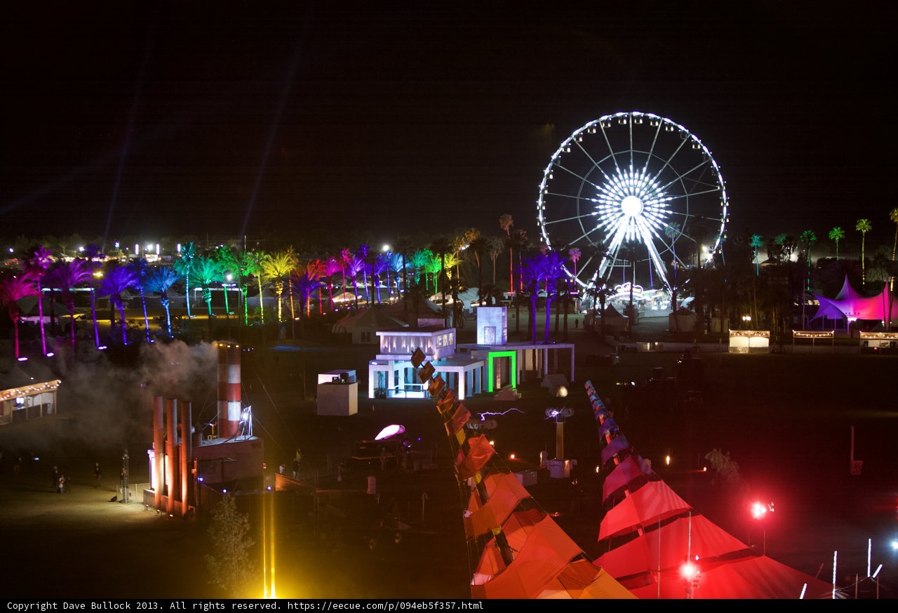 Nighttime Fun at the Fairgrounds
