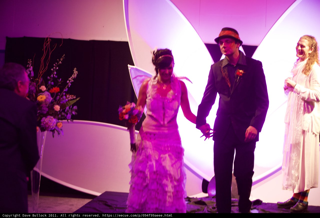 A Romantic Walk Down the Aisle