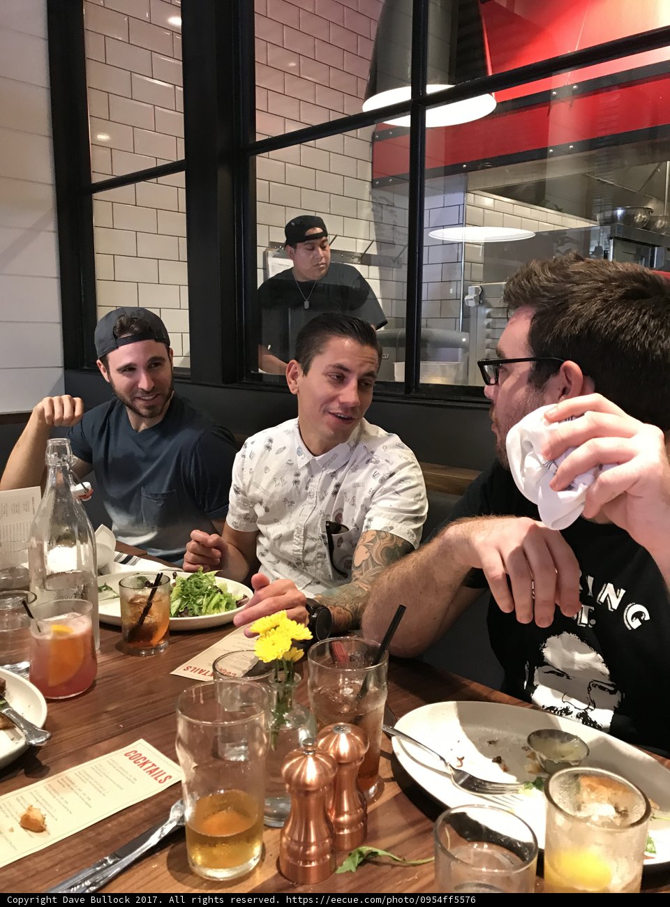 Dining at the Food Court