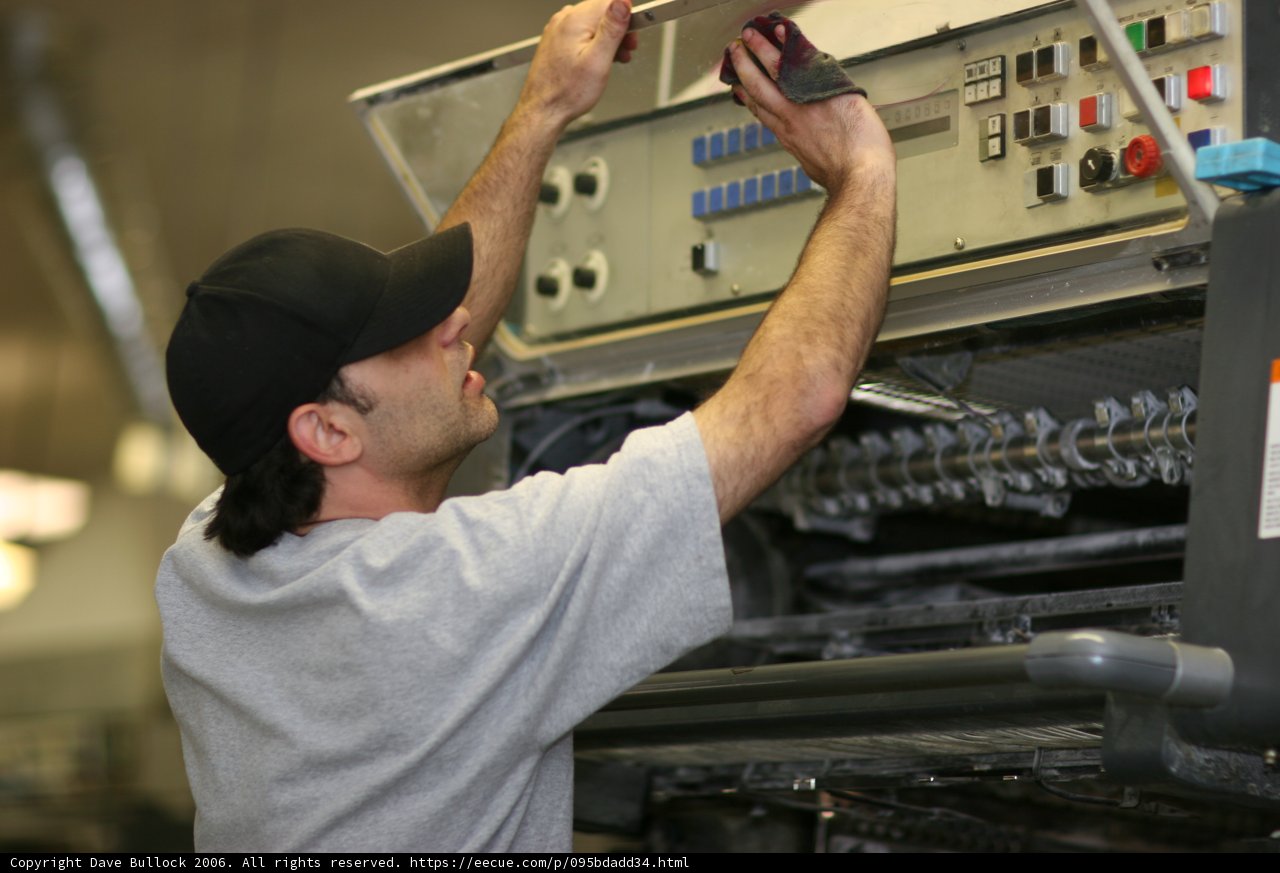 Working Man in the Factory