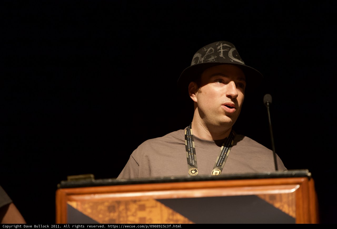 Speaking at the Podium