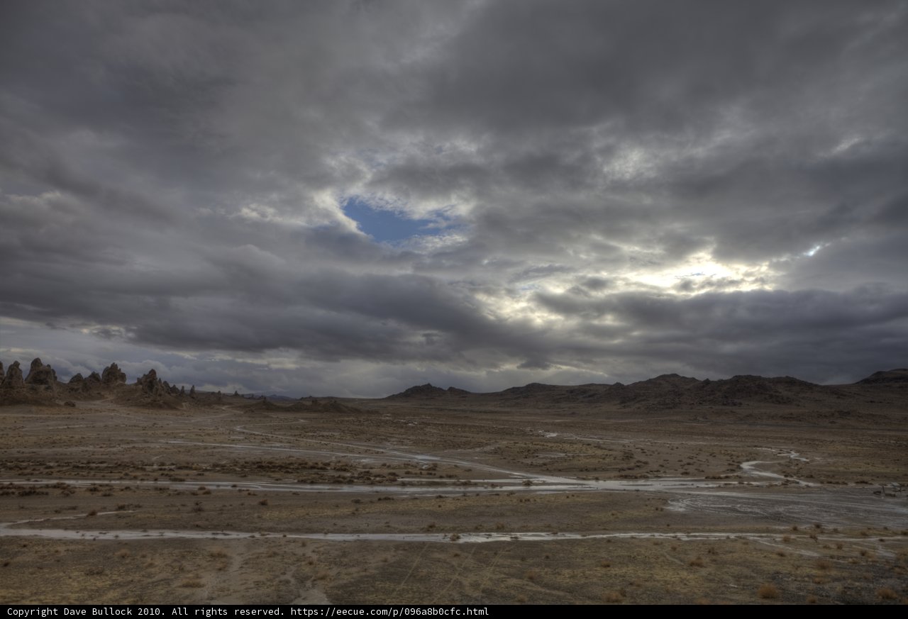 Majestic Scenery of the Desert and Mountains