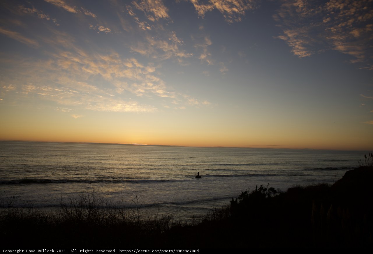 Sunset Serenity at Halfmoon Bay, October 2023
