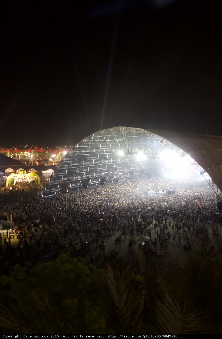 Electrifying Night at Coachella Music Festival