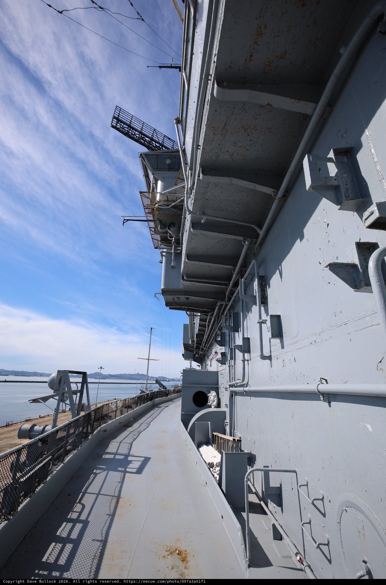 USS Hornet Flight Deck - Historic Naval Aircraft Carrier