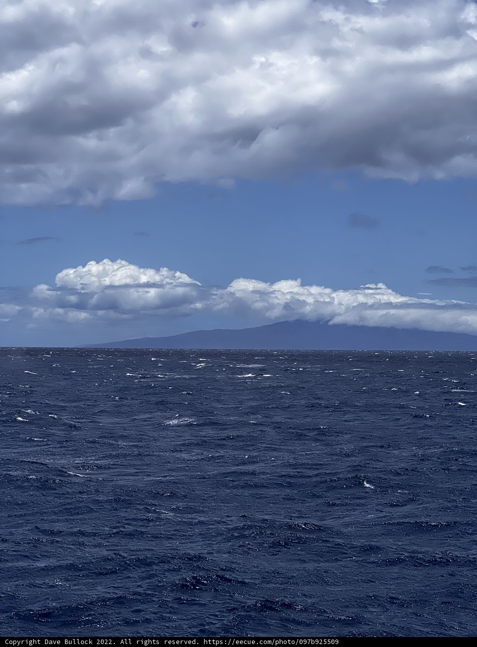 Cloudy Day on the Open Sea