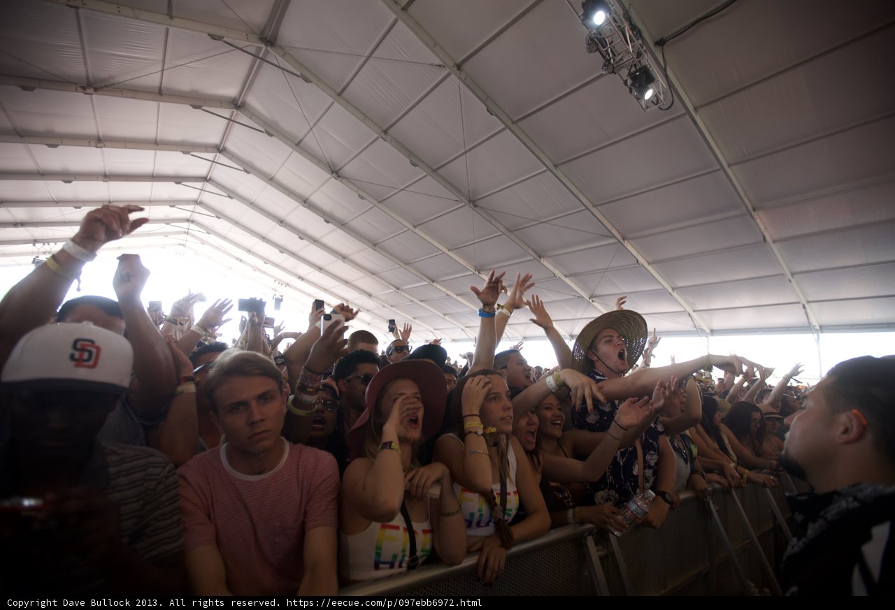 Euphoric Hands at Coachella Concert