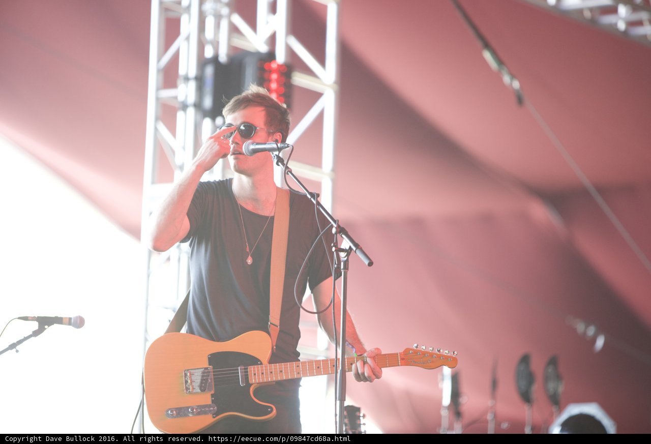 Guitarist's Melody on Stage