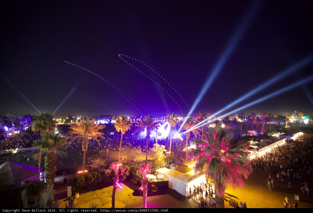 City Nightlife Comes Alive at Coachella Festival