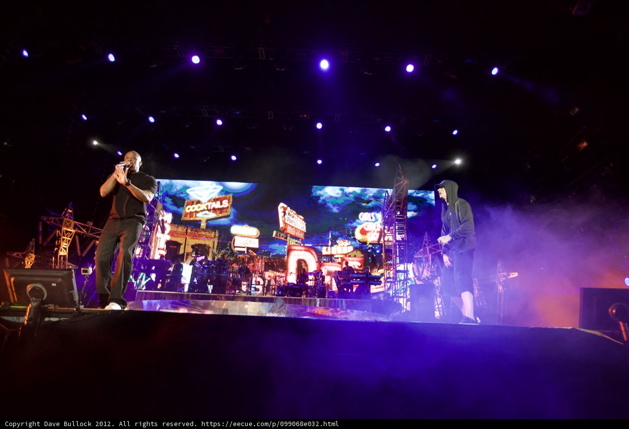 Dr. Dre Rocks Coachella Stage