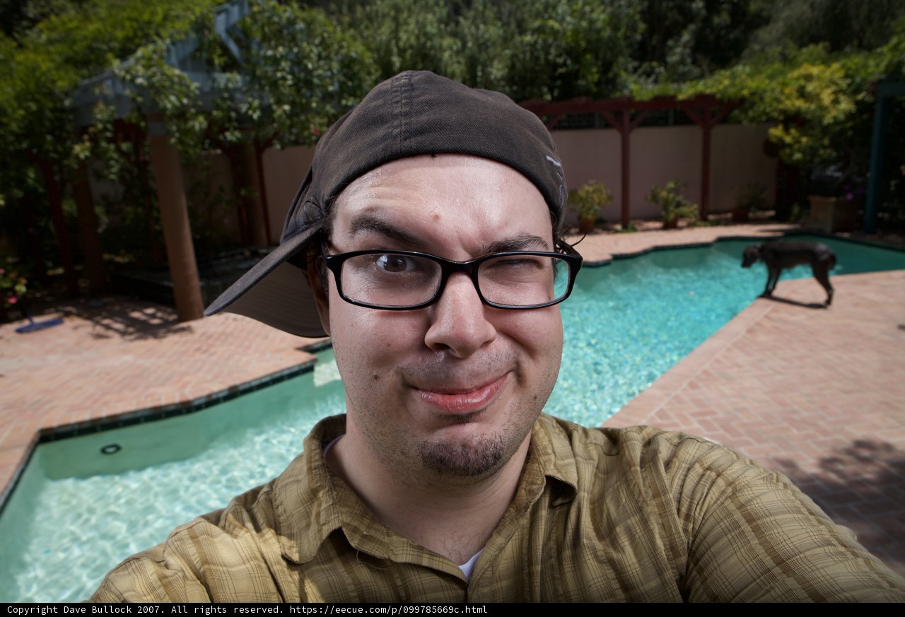 Dave B's Summer Selfie by the Pool