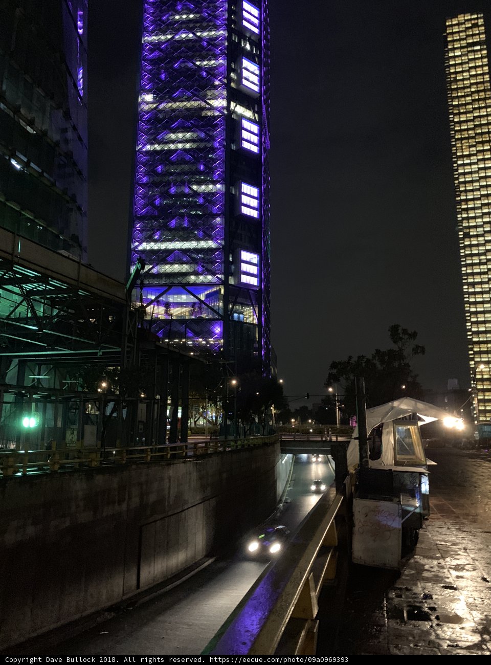 Urban Glowing Metropolis
