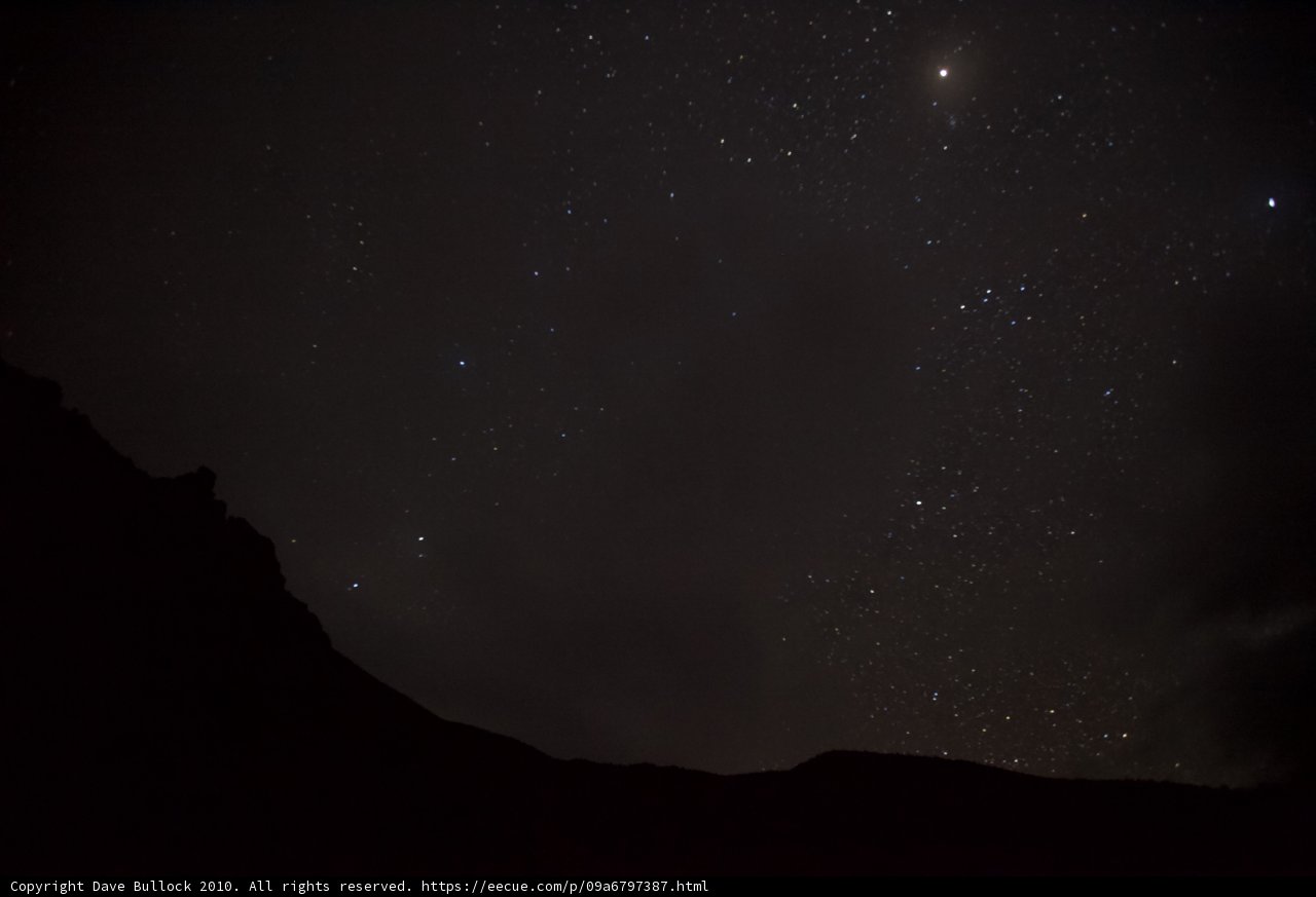 Starry Night Sky
