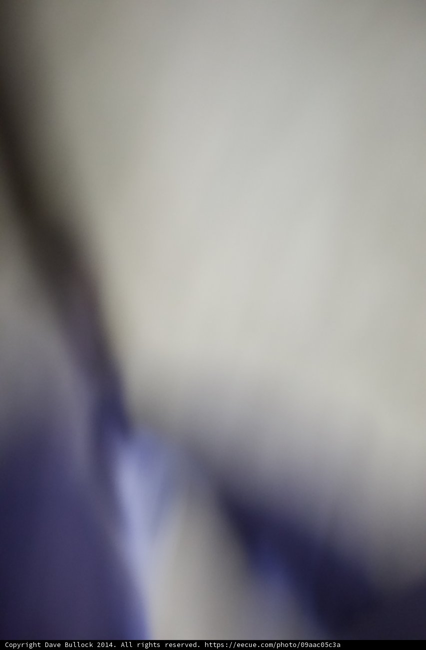 Blurry Blue and White Bra