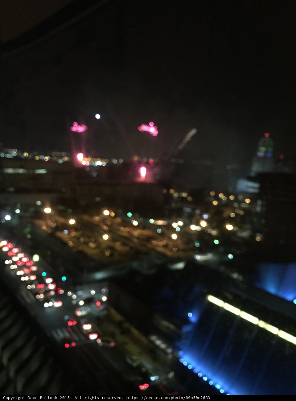Red Burst Downtown