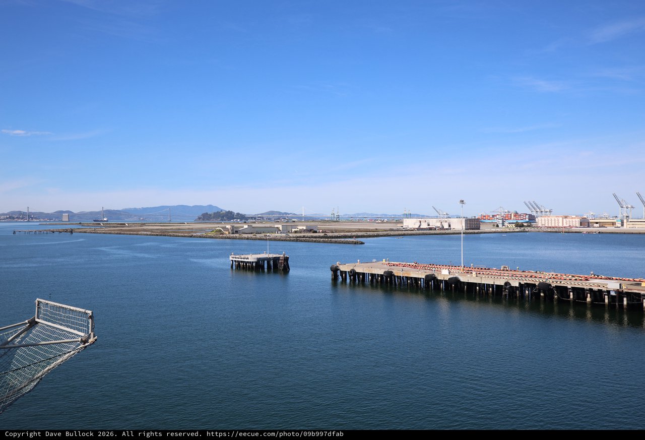 Industrial Port View from USS Hornet Museum