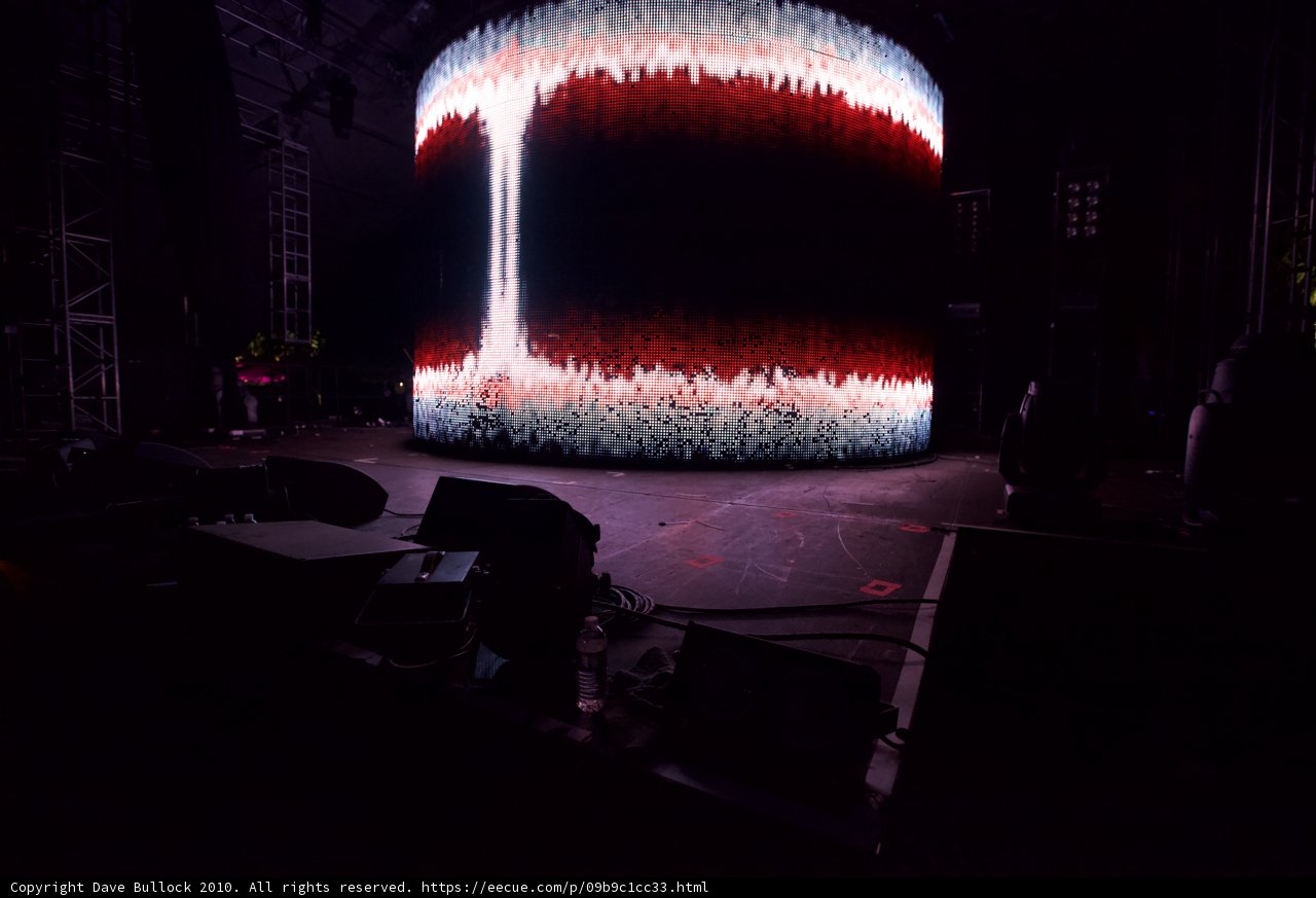 Dramatic Stage Lighting at Coachella