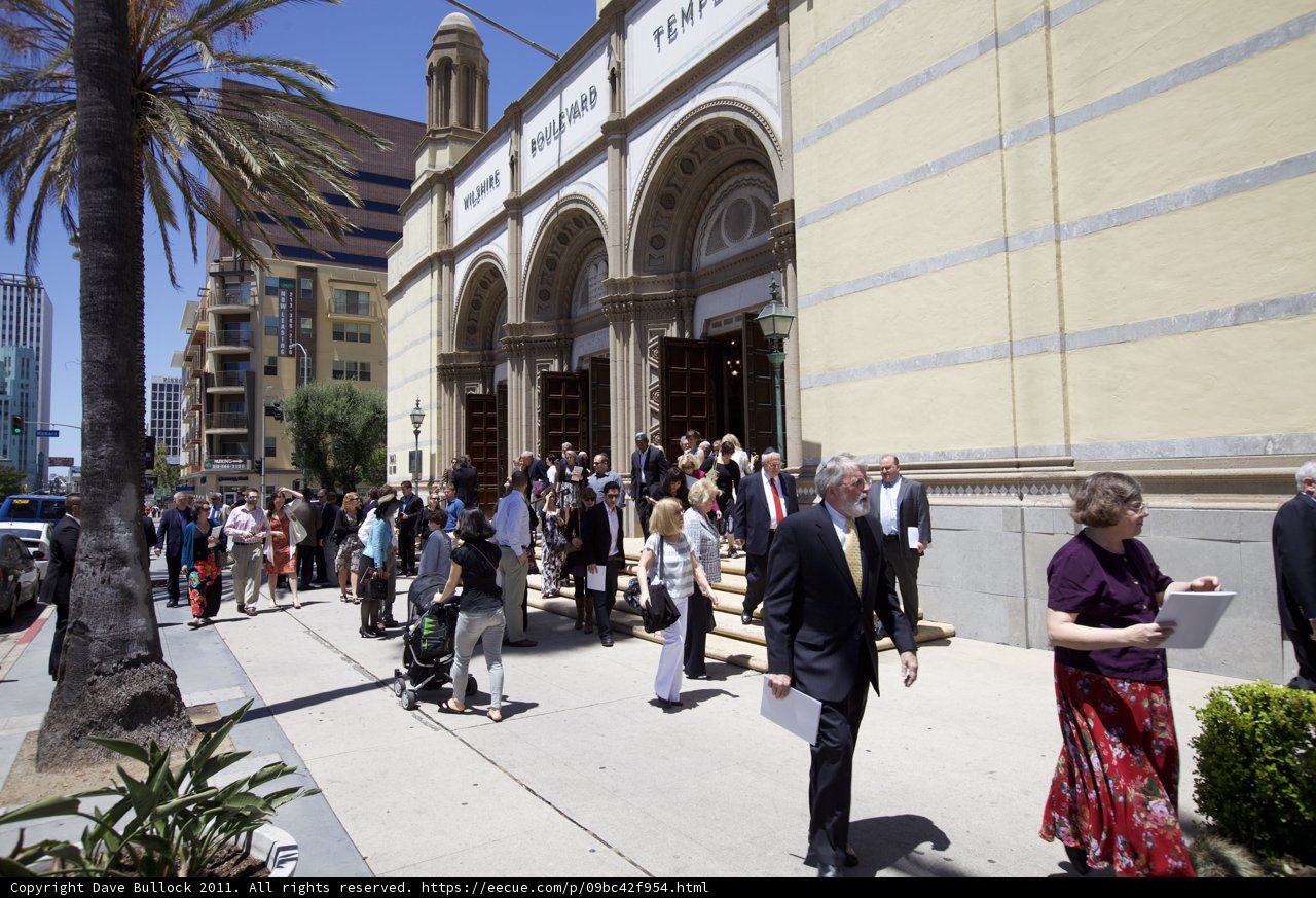 2011 WBTLA Ordination: A Group of People Standing outside a Building