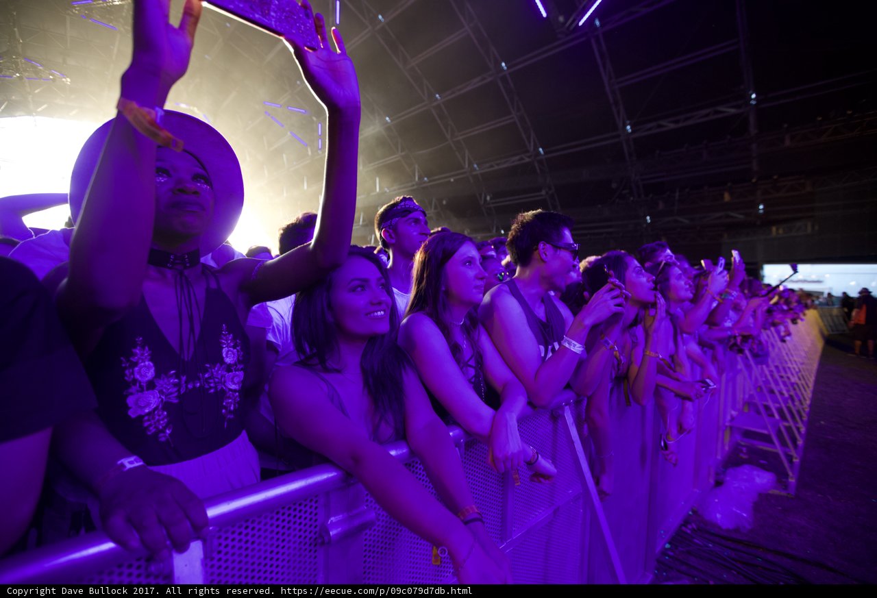 Electric Crowd: Hands Up at Coachella 2017