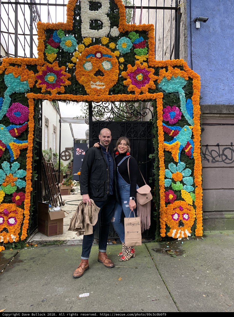 Colorful Flower Arch