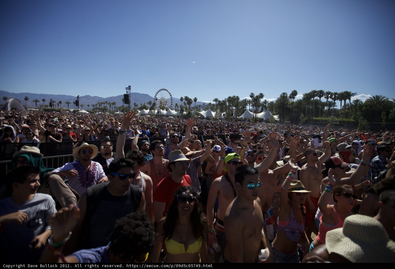 Coachella 2012 Concert Crowd