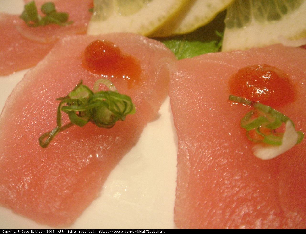 Lemon-Tuna Plate