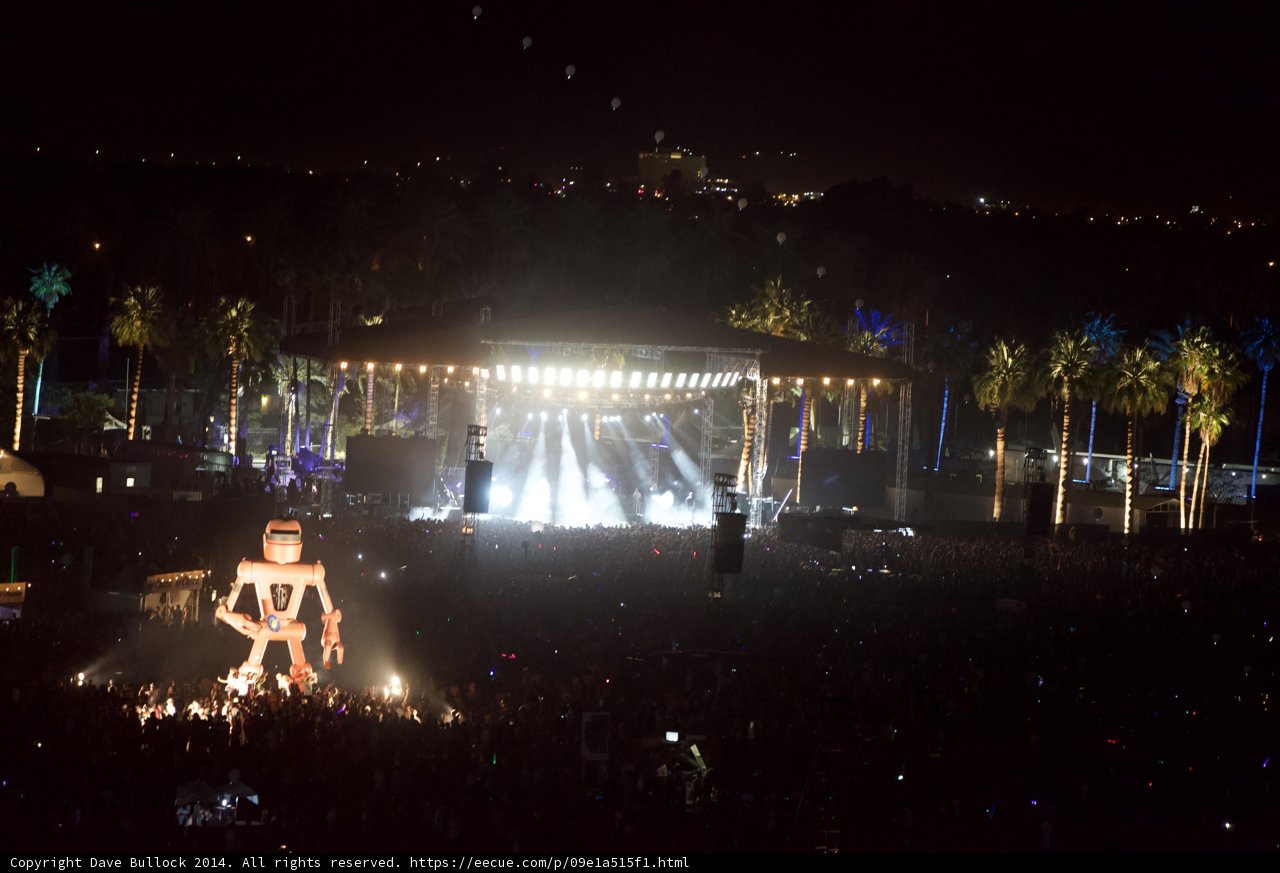 Electrifying Night at Coachella Music Festival
