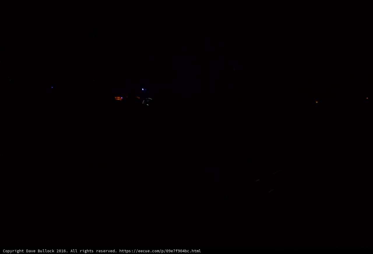 Summit of Mt Hood at Night