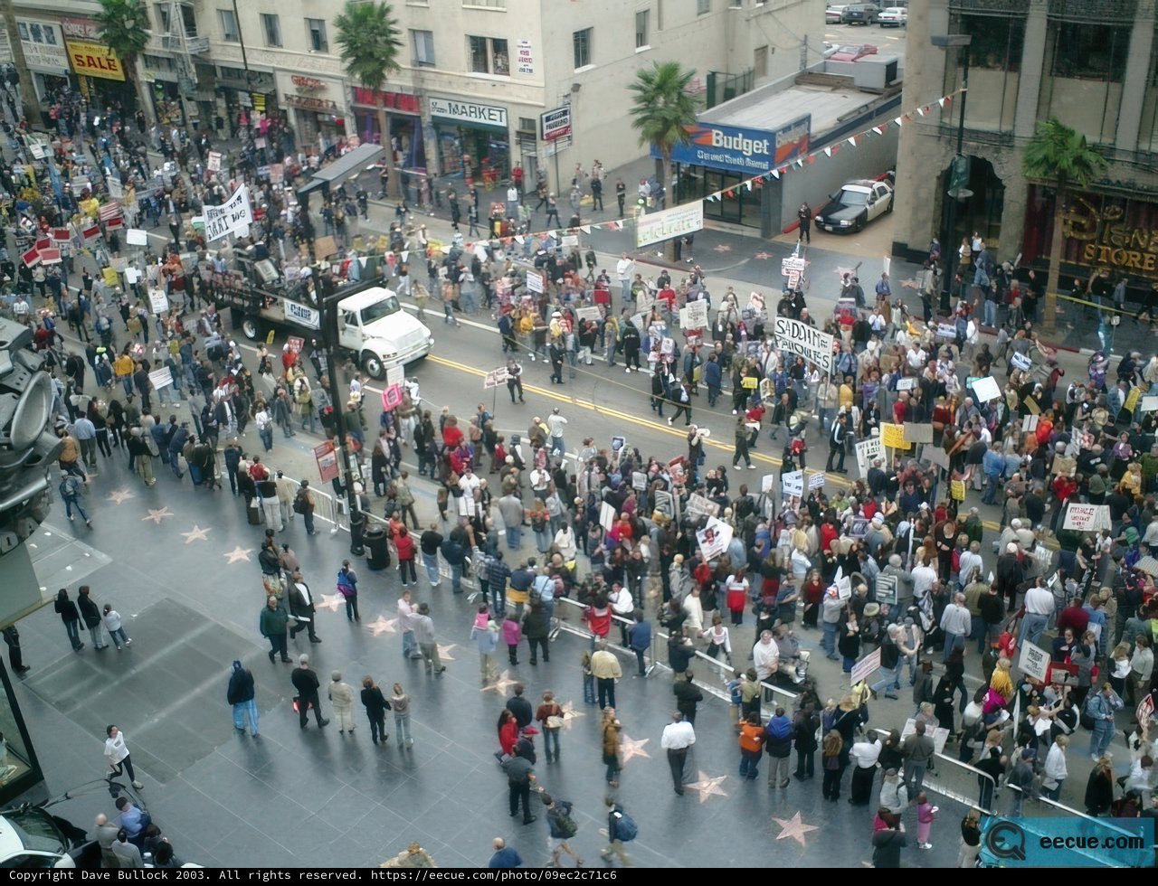 The Bustling City Crowd