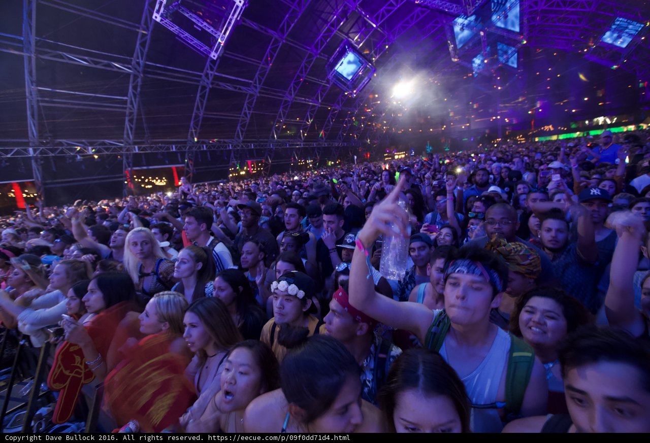 Urban Concert Crowd