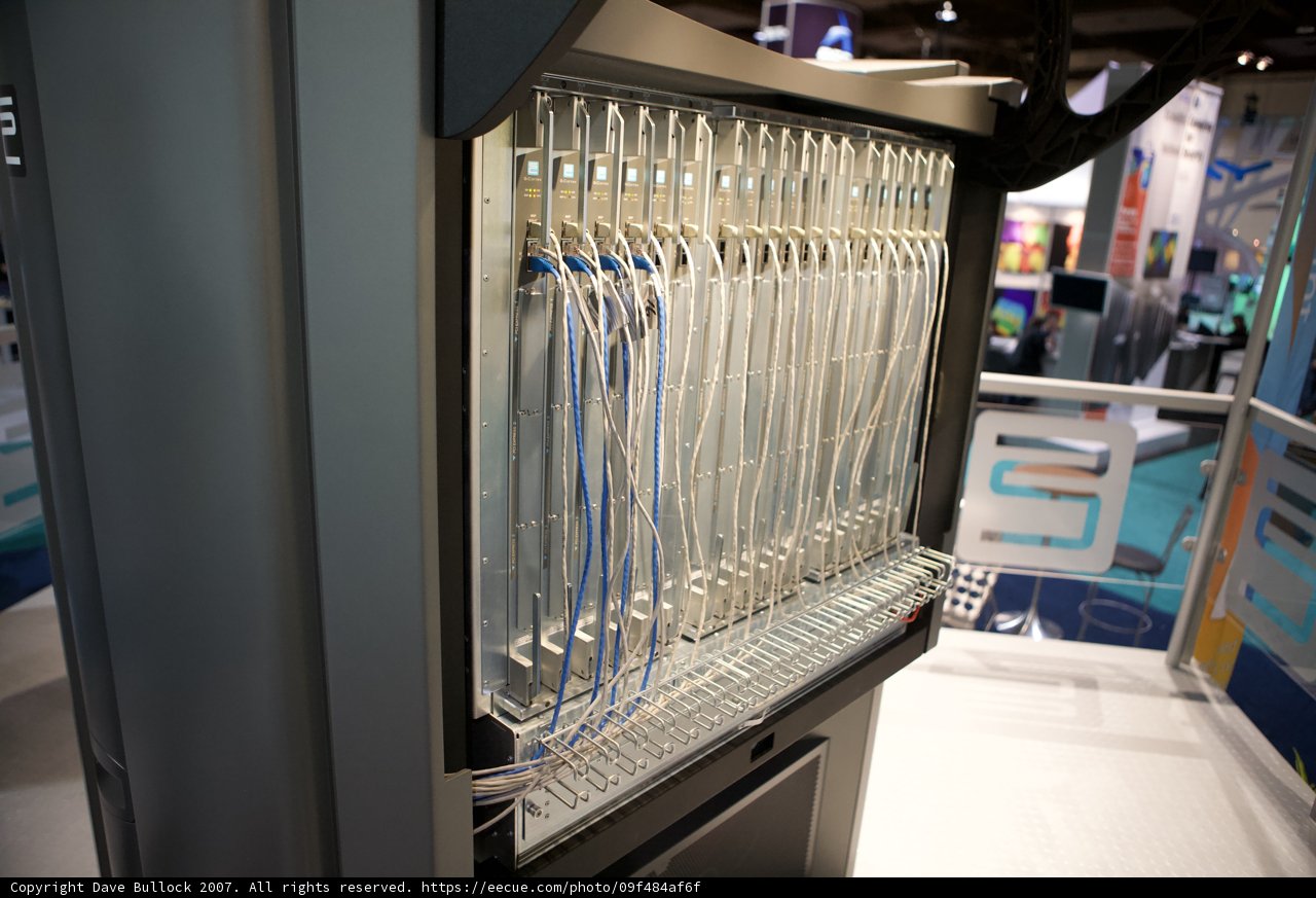 High-Tech Hardware Rack