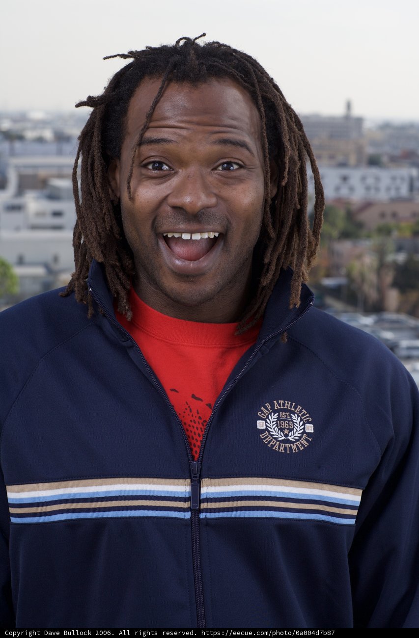 The Happy Man with Dreadlocks