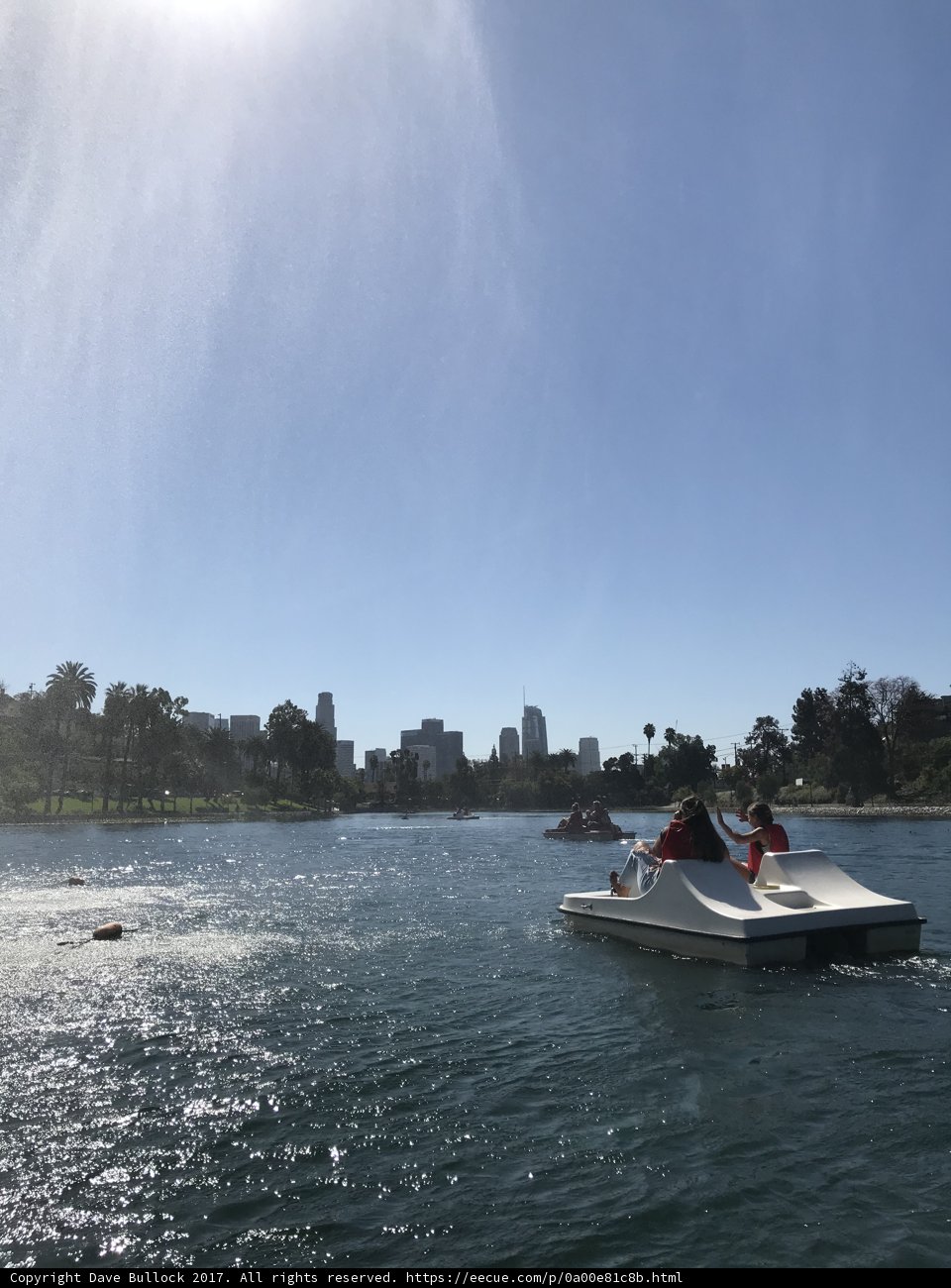 cruising through the city